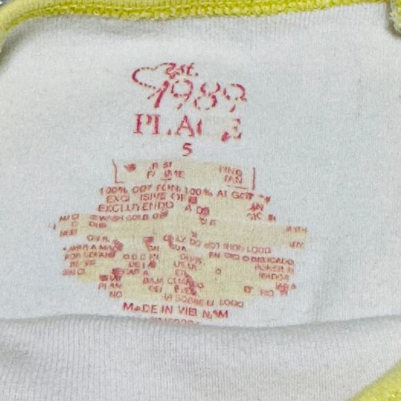 Est. 1989 Place Toddler Girl's Rainbow & Heart Live Love Short Sleeve Top 5T - Picture 5 of 6